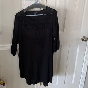 Black dressy summer top